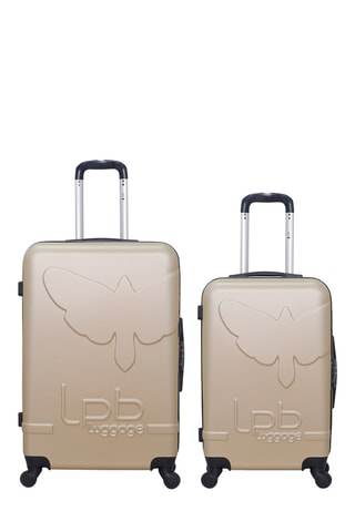 Maleta mediana y maleta grande Norine-A (M/L) - 60/70 cm - Beige