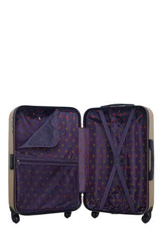 Maleta mediana y vanity Hambourg (M/K) - 65/23 cm - Beige