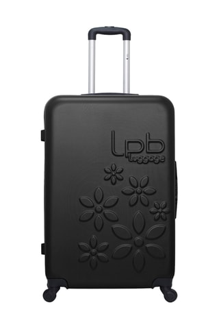 Juego de 2 maletas y vanity Eleonor - 75/65/30 cm - Negro