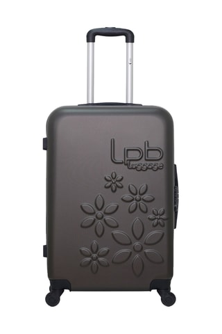 Maleta de cabina y maleta mediana Eleonor - 55/65 cm - Gris oscuro