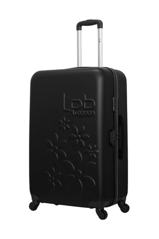 Maleta grande y vanity Eleonor - 75/30 cm - Negro