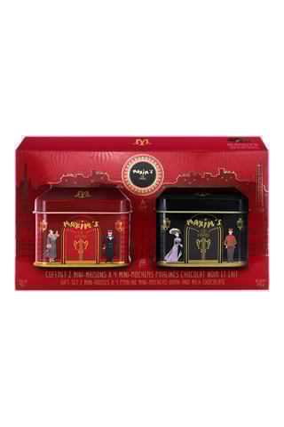 2 x 2 mini maisons - 8 rochers assortis - 40 g