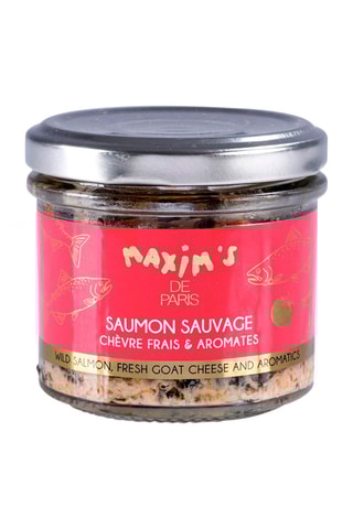 Tartinable Saumon sauvage au chèvre frais & aromates - 2 x 80 g