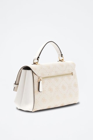 Handtas Melinda - Wit en beige