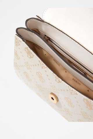 Handtas Melinda - Wit en beige