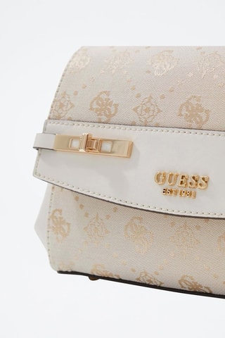 Handtas Melinda - Wit en beige