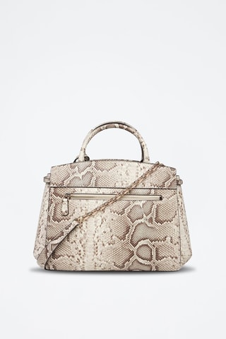 Handtas Melinda - Wit en bruin