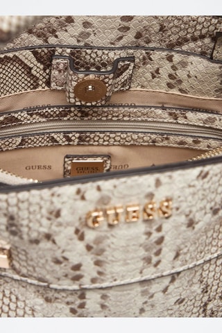 Handtas Melinda - Wit en bruin