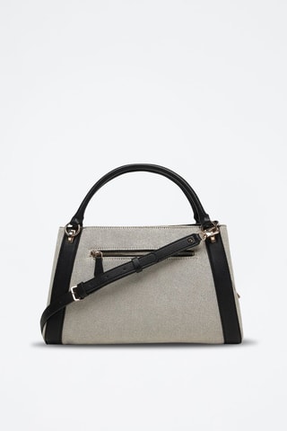 Handtas Karnilla - Zwart, goudkleurig en grijs