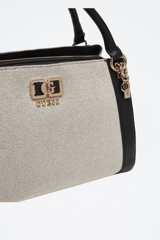 Handtas Karnilla - Zwart, goudkleurig en grijs