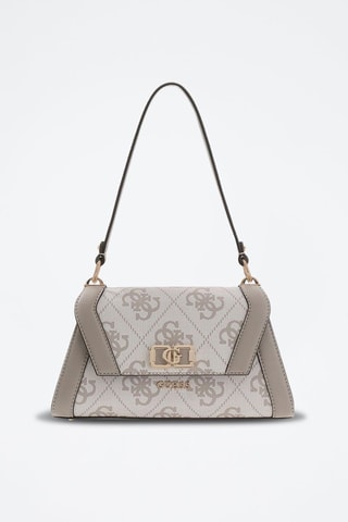 Trendy Handtas Karnilla - Wit en grijs