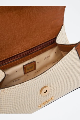 Trendy Handtas Karnilla - Beige en bruin