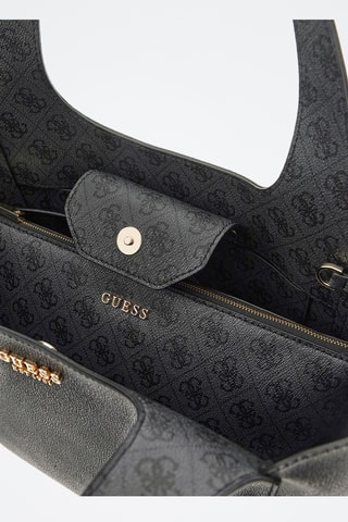 Shopper en Clutch - Donkergrijs