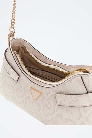 Trendy Handtas Serenova - Wit en grijs