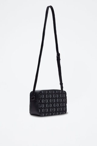 Schoudertas - Grijs en zwart