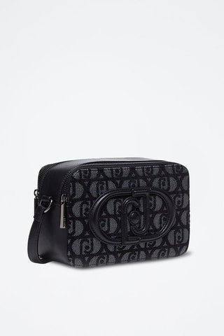 Schoudertas - Grijs en zwart