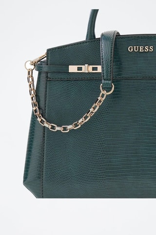 Handtas Melinda - Groen en goudkleurig