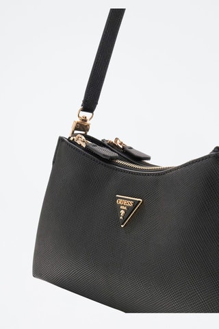 Trendy Handtas Noelle li - Zwart en goudkleurig