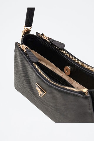 Trendy Handtas Noelle li - Zwart en goudkleurig