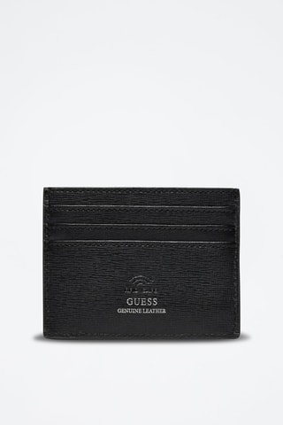 Leren Pasjeshouder Milano - Zwart