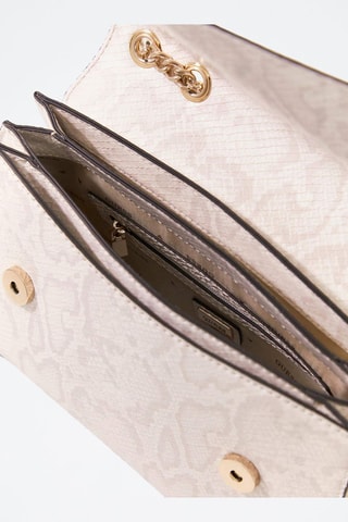 Schoudertas Serenova - Wit en grijs