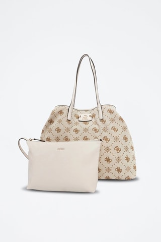 Cabas et sac porté épaule Neda - Blanc