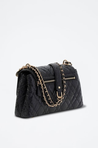 Sac porté épaule Isemay - Noir et doré