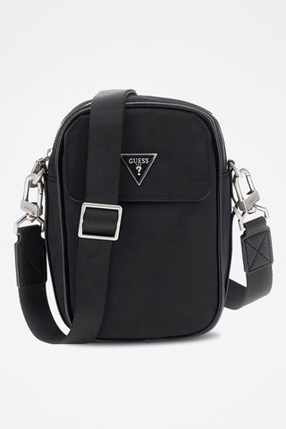 Schoudertas Milano - Zwart en zilverkleurig