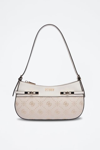 Trendy Handtas Melinda - Wit en beige