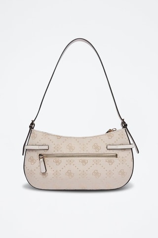 Trendy Handtas Melinda - Wit en beige