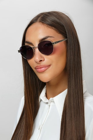 Zonnebril Dames - Zilverkleurig