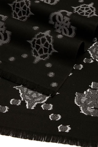 Sjaal Zalina - Zwart en grijs