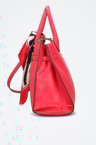 Sac à main - Noir, rouge et doré