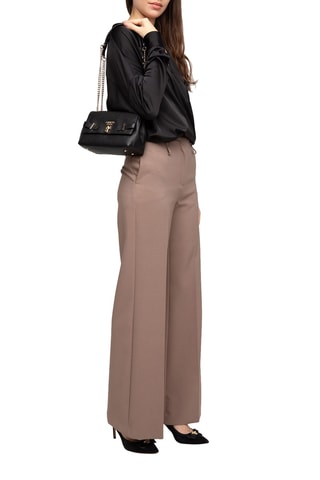 Trendy Handtas Yesba - Zwart en goudkleurig