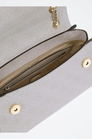 Sac porté épaule Katya - Blanc et noir