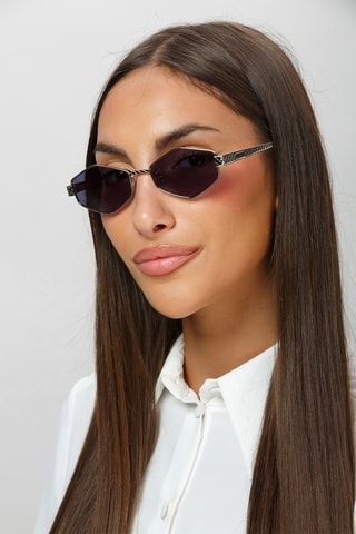 Zonnebril Dames - Zilverkleurig