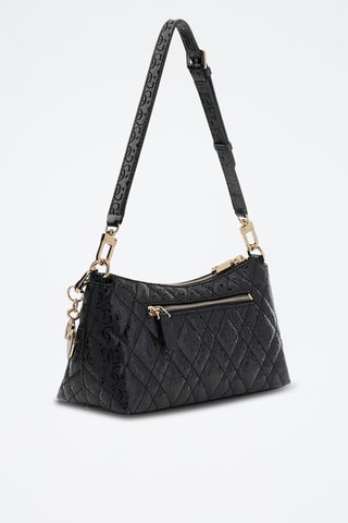 Trendy Handtas Isemay - Zwart en zilverkleurig