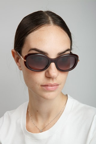 Zonnebril Dames - Bordeauxrood