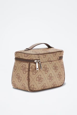 Leren Beautycase - Lichtbruin