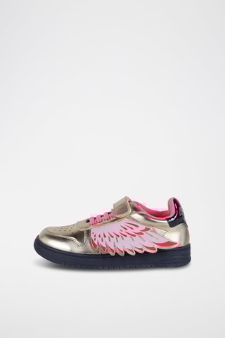 Gelakte Sneakers - Goudkleurig - Billieblush