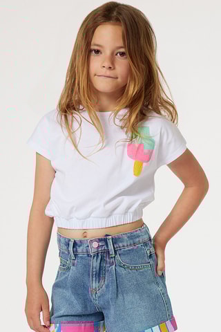 T-shirt - Bianco - Billieblush