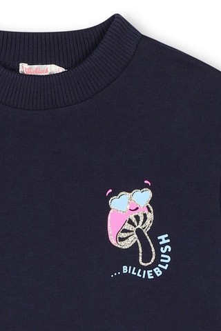 Sweater - Indigoblauw - Billieblush