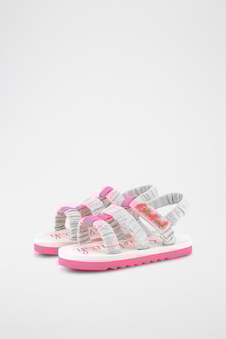 Sandalen - Grijs en Roze