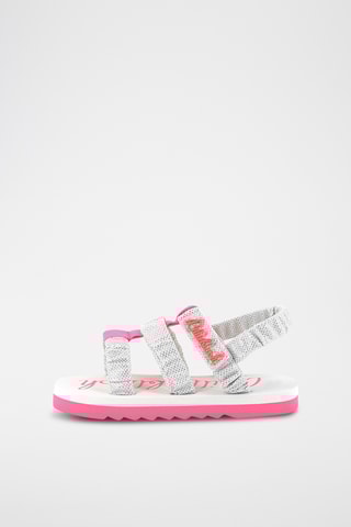 Sandalen - Grijs en Roze