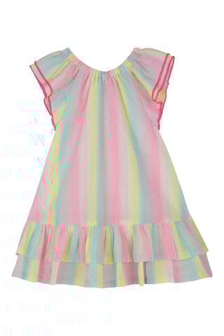 Jurk en Bloomer - Roze en Geel