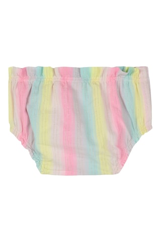 Jurk en Bloomer - Roze en Geel