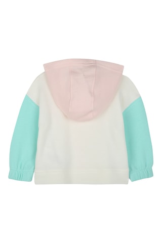Sweater met Capuchon - Wit en Roze