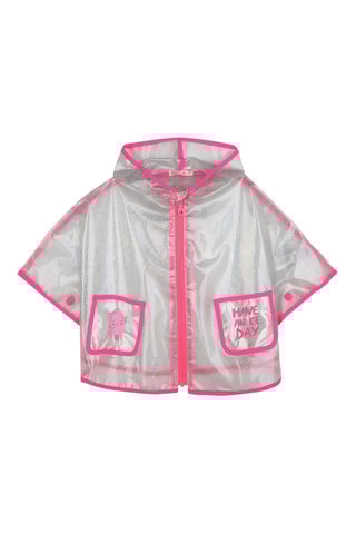 Regenjas met capuchon - Zilverkleurig