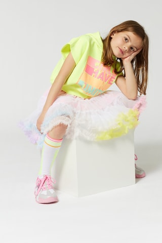 Sweater met Capuchon - Geel