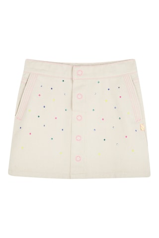 Gonna in jeans - Ecrù